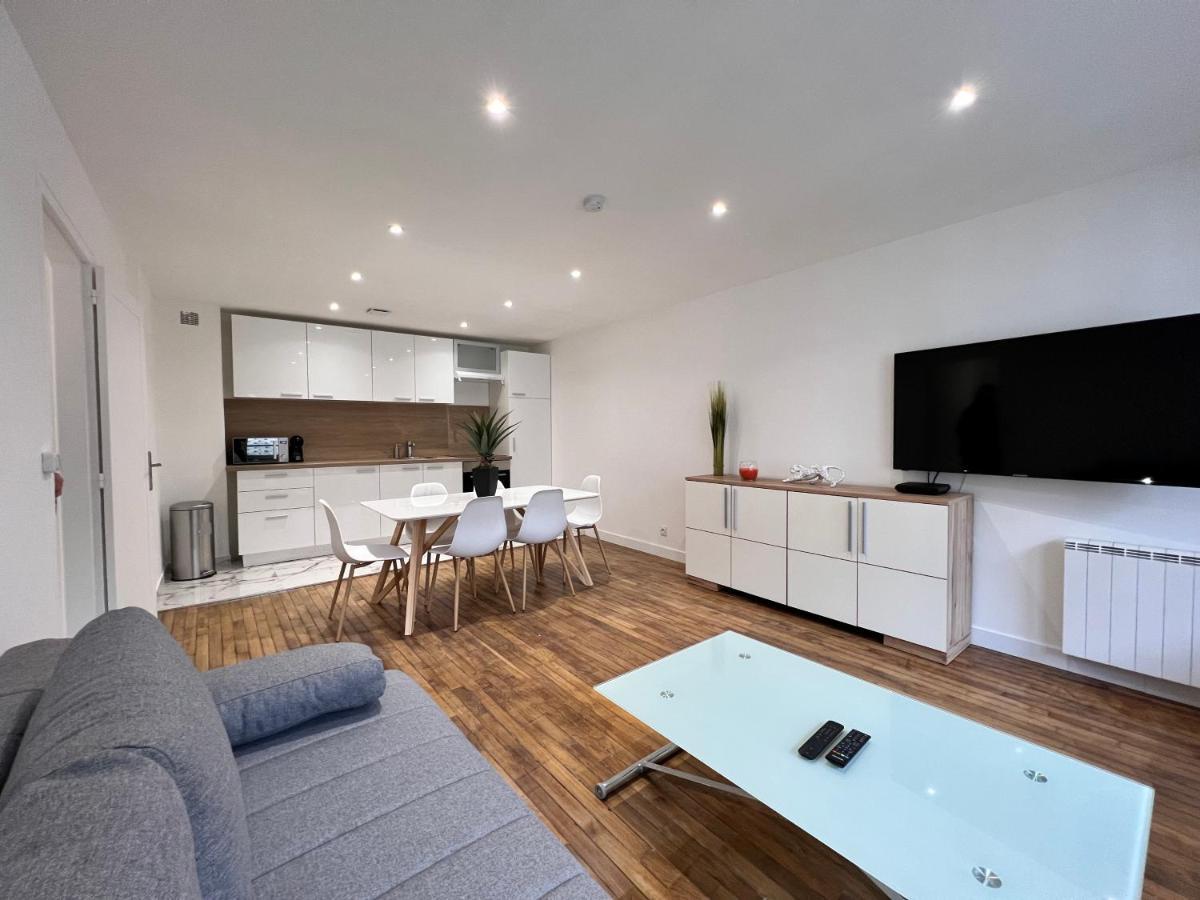 Sens - Appartement Proche Gare Et Centre Ville - Wifi Fibre - Check In Autonome - Bel Espace De Vie - Smart Tv Zewnętrze zdjęcie